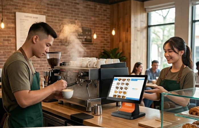 KPI quán cà phê dành cho nhân viên phục vụ